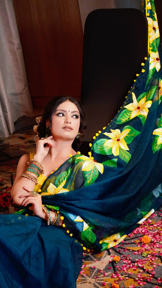 Morpankhi saree