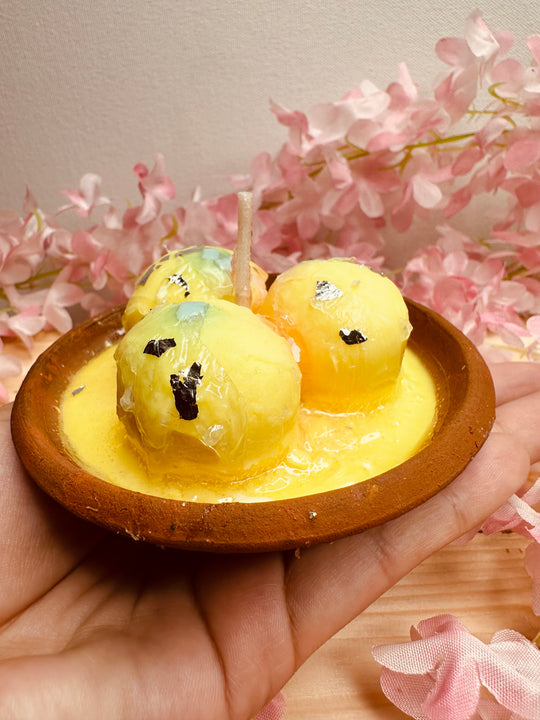 Rasmalai candle