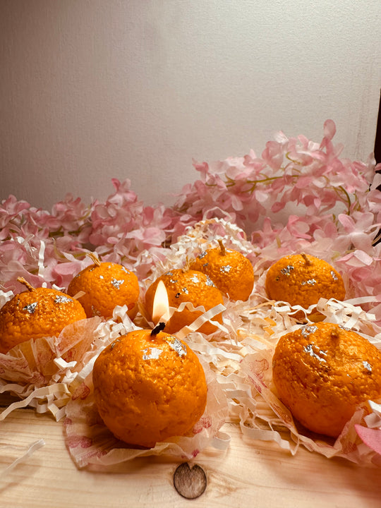 Motichur ladoo candle