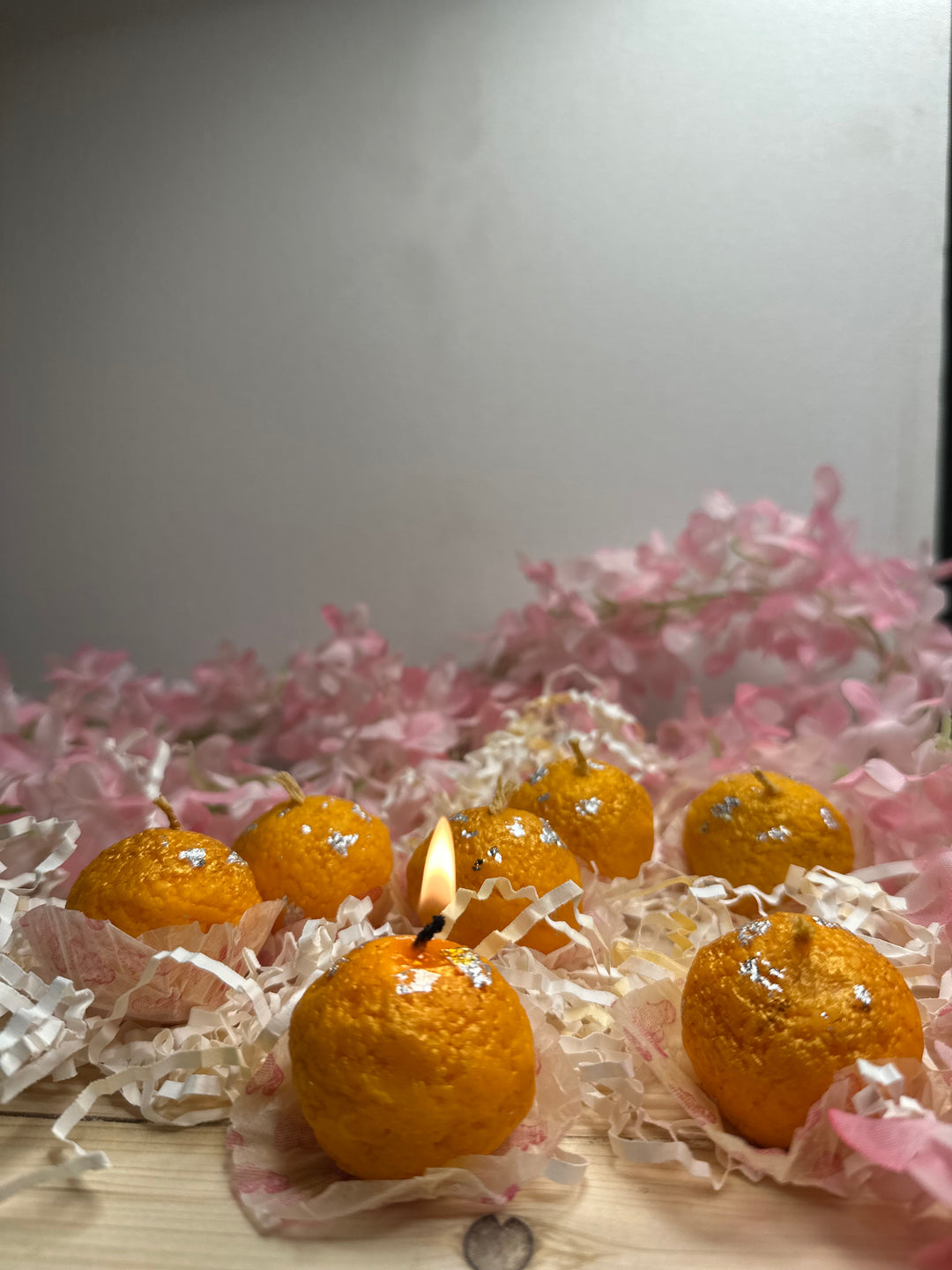 Motichur ladoo candle