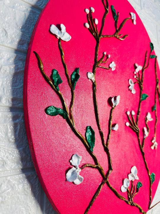 Lilly on canvas